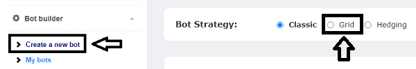 Create grid bot