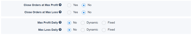 Range hedging bot - trade management