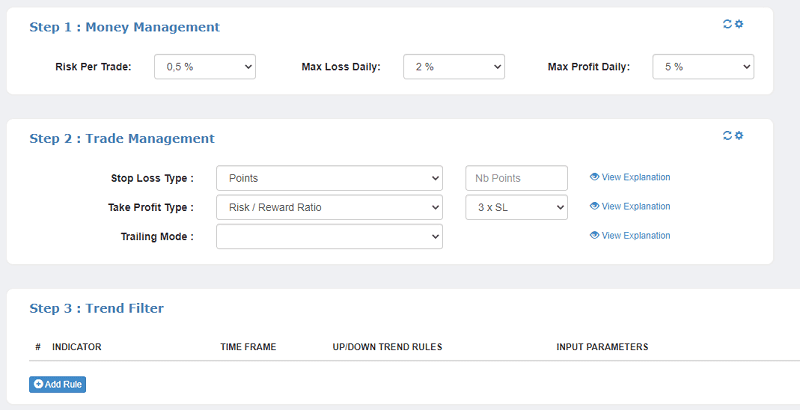 Automate trading system